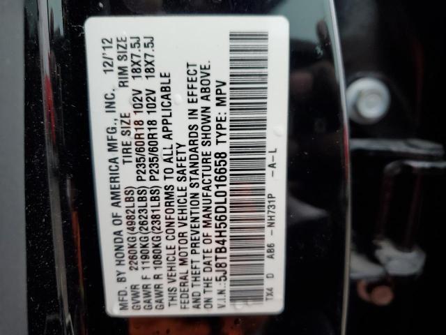 Photo 14 from auction – 2013 ACURA RDX TECHNO with VIN 5J8TB4H56DL016658
