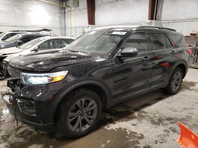FORD EXPLORER X 2021 with VIN 1FMSK8DH1MGB93740 - Photo from auction