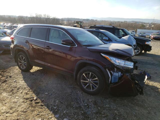 Photo 4 from auction – 2019 TOYOTA HIGHLANDER with VIN 5TDJZRFH9KS741341