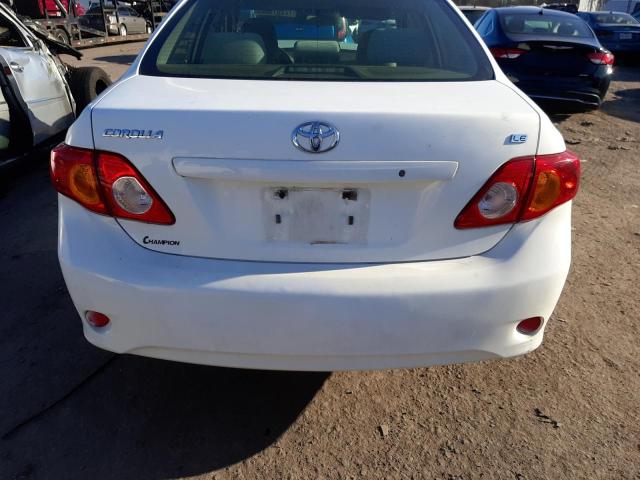 Photo 6 from auction – 2009 TOYOTA COROLLA BA with VIN JTDBL40E599039078