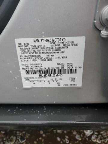 Photo 14 from auction – 2020 FORD ECOSPORT T with VIN MAJ6S3KL8LC351485