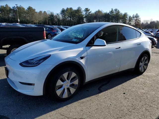 TESLA MODEL Y 2021 with VIN 5YJYGDEEXMF063575 - Photo from auction