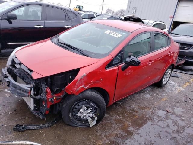 KIA RIO LX 2015 with VIN KNADM4A34F6428369 - Photo from auction