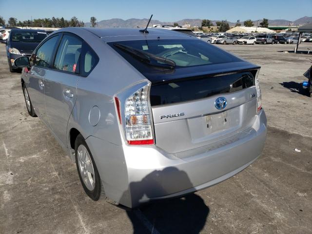 Photo 2 from auction – 2011 TOYOTA PRIUS with VIN JTDKN3DUXB5323812