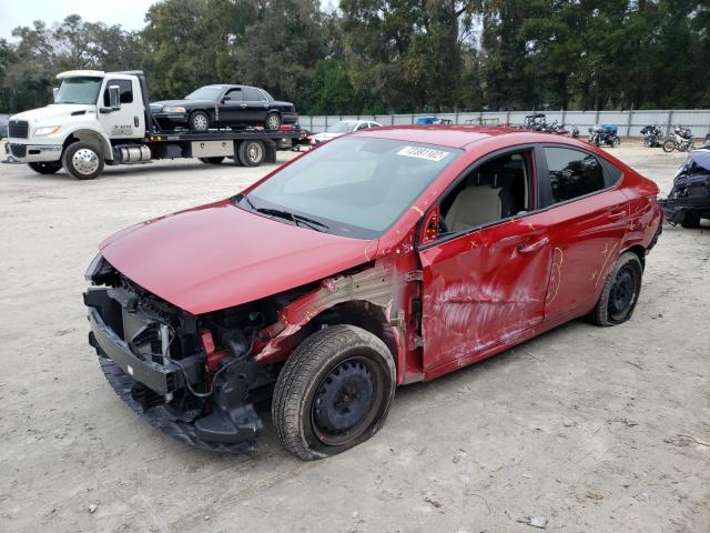 HYUNDAI ACCENT SE 2021 with VIN 3KPC24A67ME135488 - Photo from auction