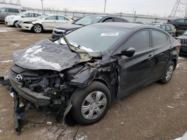 HYUNDAI ELANTRA SE 2016 with VIN 5NPDH4AE3GH736407 - Photo from auction