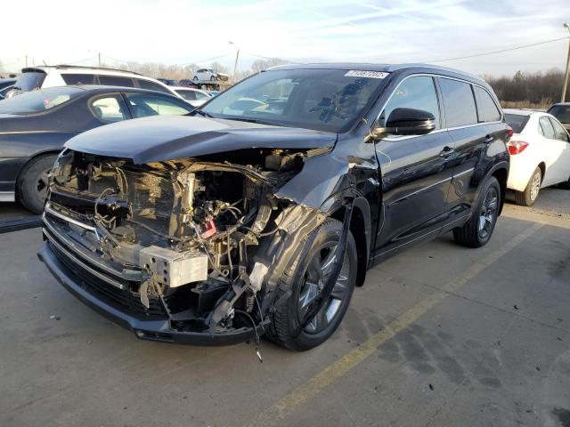 TOYOTA HIGHLANDER 2018 with VIN 5TDDZRFHXJS809531 - Photo from auction