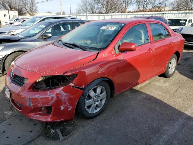 TOYOTA COROLLA BA 2009 with VIN 1NXBU40E79Z011885 - Photo from auction