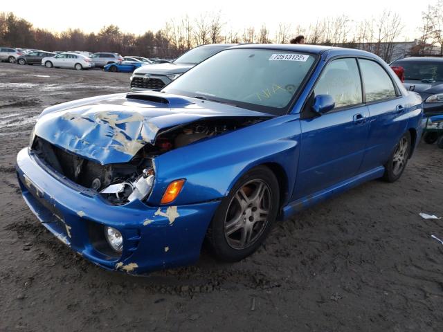 SUBARU IMPREZA WR 2002 with VIN JF1GD29682G517133 - Photo from auction