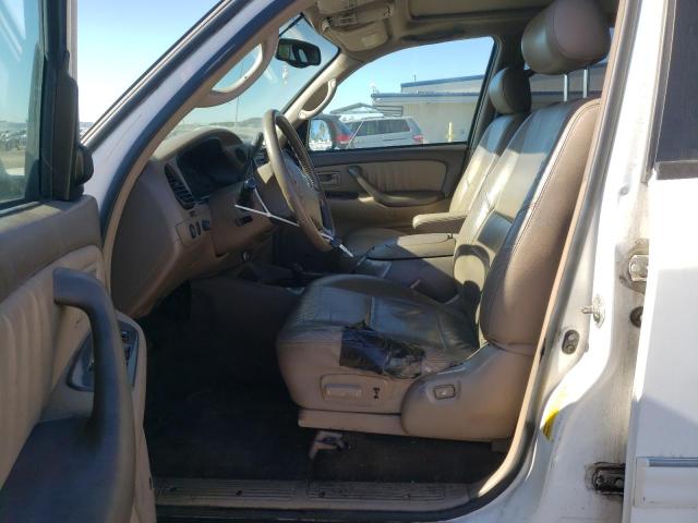 Photo 7 from auction – 2003 TOYOTA SEQUOIA LI with VIN 5TDBT48A43S182680