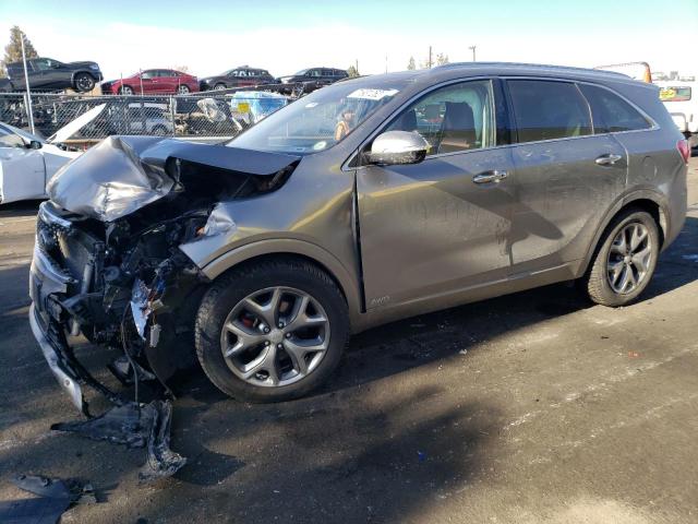 KIA SORENTO SX 2017 with VIN 5XYPKDA56HG263741 - Photo from auction