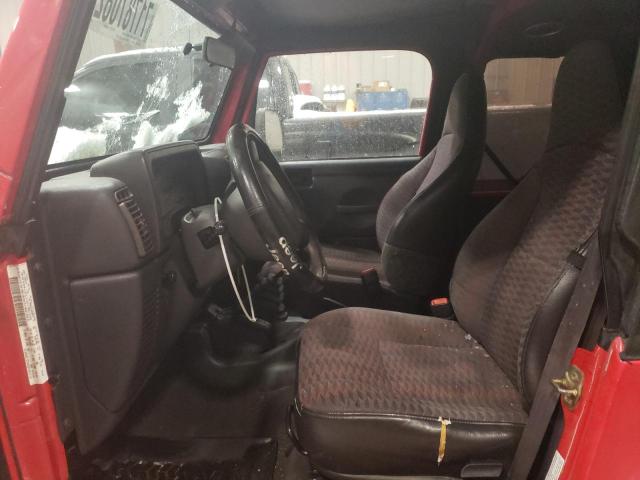 Photo 7 from auction – 2000 JEEP WRANGLER / with VIN 1J4FA29PXYP766205