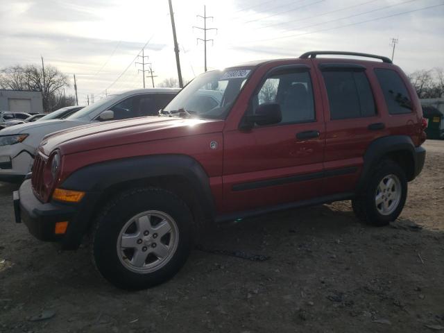 Photo 1 from auction – 2006 JEEP LIBERTY SP with VIN 1J4GL48K56W287516