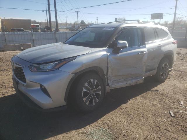 TOYOTA HIGHLANDER 2020 with VIN 5TDGZRBH5LS033377 - Photo from auction