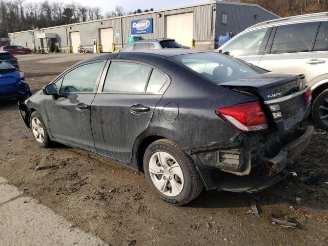 Photo 2 from auction – 2014 HONDA CIVIC LX with VIN 19XFB2F56EE238436