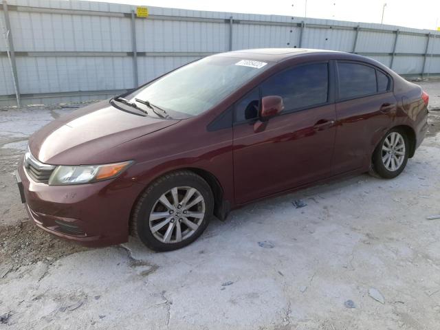 HONDA CIVIC EX 2012 with VIN 19XFB2F82CE031064 - Photo from auction
