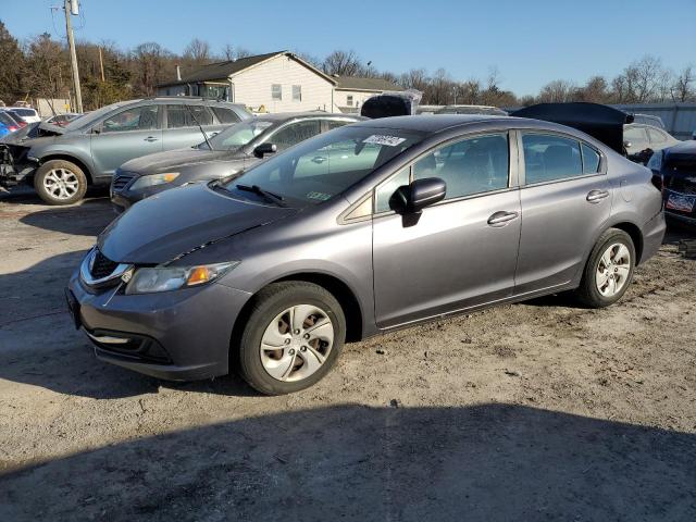 HONDA CIVIC LX 2014 with VIN 2HGFB2F51EH549116 - Photo from auction
