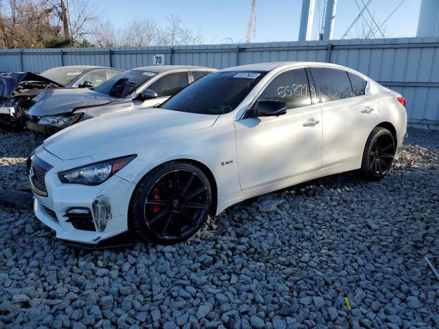 INFINITI Q50 RED SP 2017 with VIN JN1FV7AR3HM871208 - Photo from auction