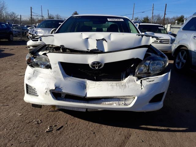 Photo 5 from auction – 2009 TOYOTA COROLLA BA with VIN JTDBL40E599039078