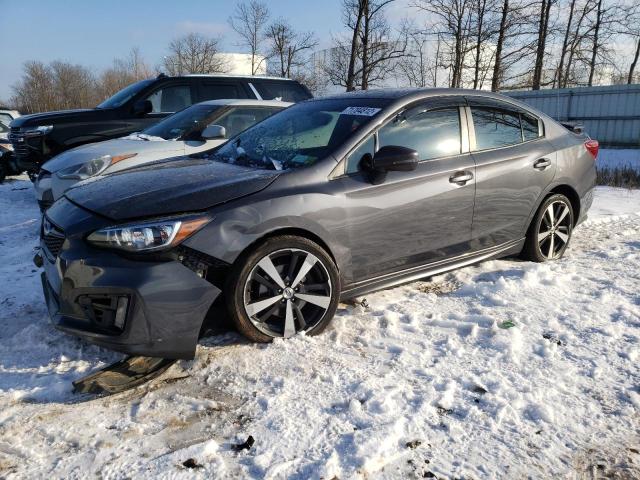 SUBARU IMPREZA SP 2018 with VIN 4S3GKAK68J3603598 - Photo from auction