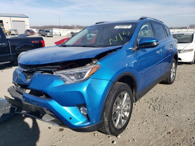 TOYOTA RAV4 HV LI 2016 with VIN JTMDJREV2GD034838 - Photo from auction