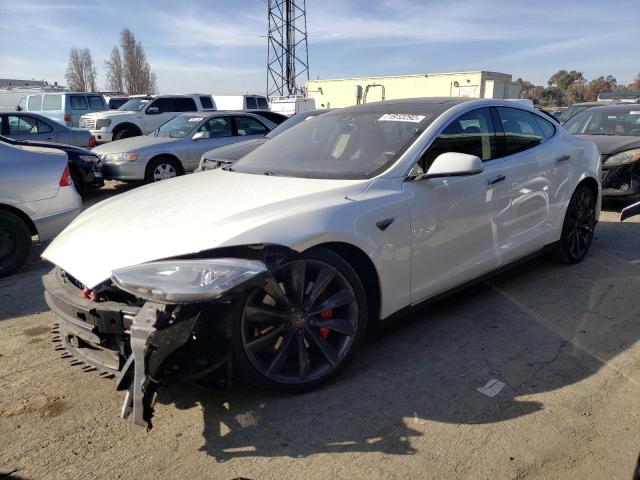 TESLA MODEL S 2014 with VIN 5YJSA1H14EFP64354 - Photo from auction