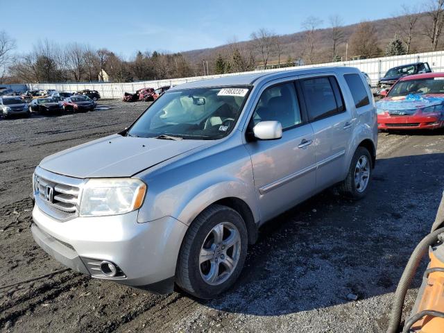 HONDA PILOT EXL 2013 with VIN 5FNYF4H5XDB049643 - Photo from auction