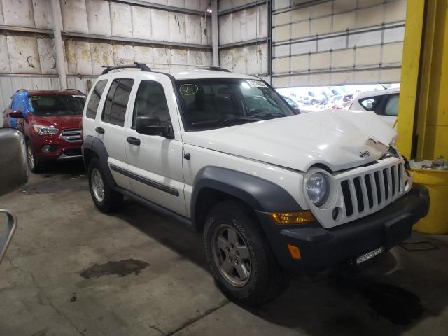 Photo 4 from auction – 2007 JEEP LIBERTY SP with VIN 1J4GL48K67W672178