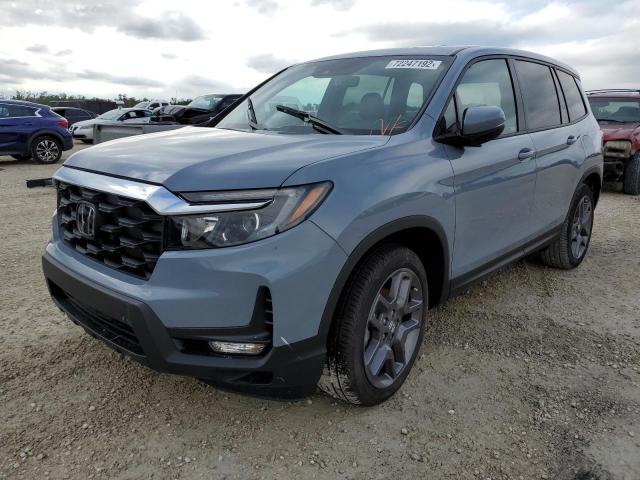 HONDA PASSPORT E 2022 with VIN 5FNYF7H53NB000707 - Photo from auction