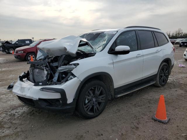 HONDA PILOT BLAC 2022 with VIN 5FNYF6H71NB015024 - Photo from auction
