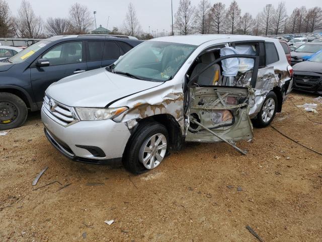 TOYOTA HIGHLANDER 2012 with VIN 5TDBK3EH3CS123926 - Photo from auction