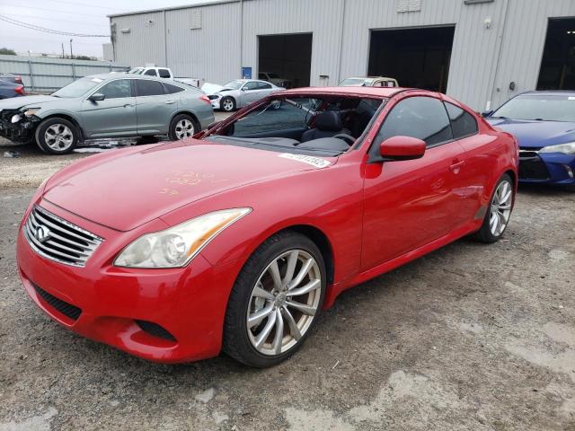 INFINITI G37 BASE 2009 with VIN JNKCV64E09M605860 - Photo from auction