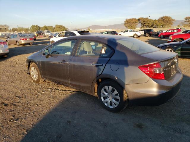 Photo 2 from auction – 2012 HONDA CIVIC LX with VIN 19XFB2F55CE364400