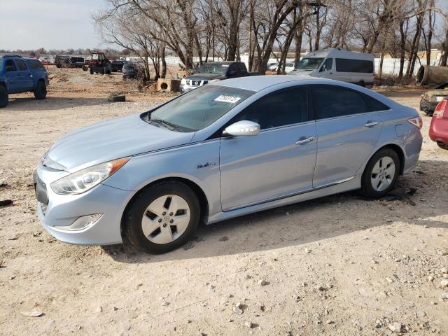 HYUNDAI SONATA HYB 2012 with VIN KMHEC4A43CA041979 - Photo from auction