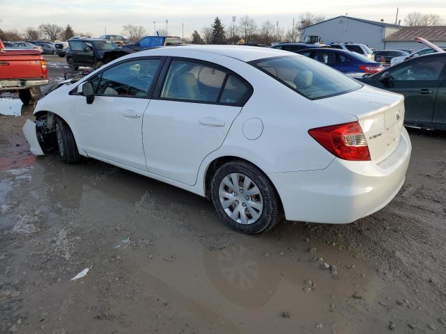 Photo 2 from auction – 2012 HONDA CIVIC LX with VIN 19XFB2F55CE060922