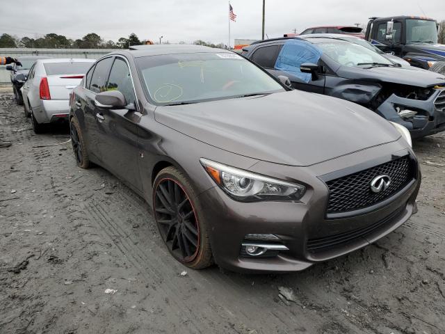 Photo 4 from auction – 2015 INFINITI Q50 BASE with VIN JN1BV7AP4FM355014