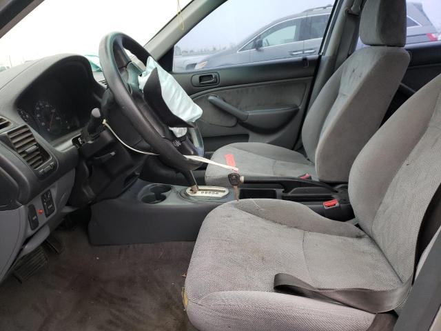 Photo 7 from auction – 2001 HONDA CIVIC LX with VIN JHMES16501S012078