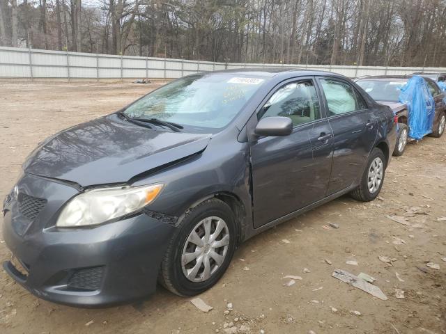 TOYOTA COROLLA BA 2009 with VIN 2T1BU40E09C160396 - Photo from auction