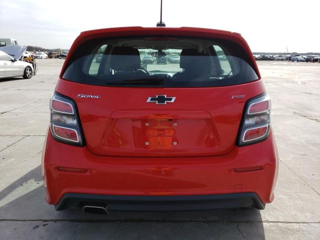 Photo 6 from auction – 2019 CHEVROLET SONIC LT with VIN 1G1JD6SB4K4133956