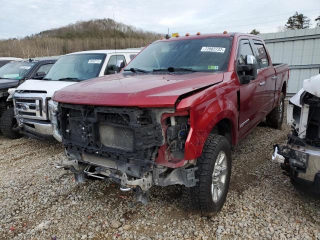 FORD F250 SUPER 2019 with VIN 1FT7W2BT3KEC74394 - Photo from auction