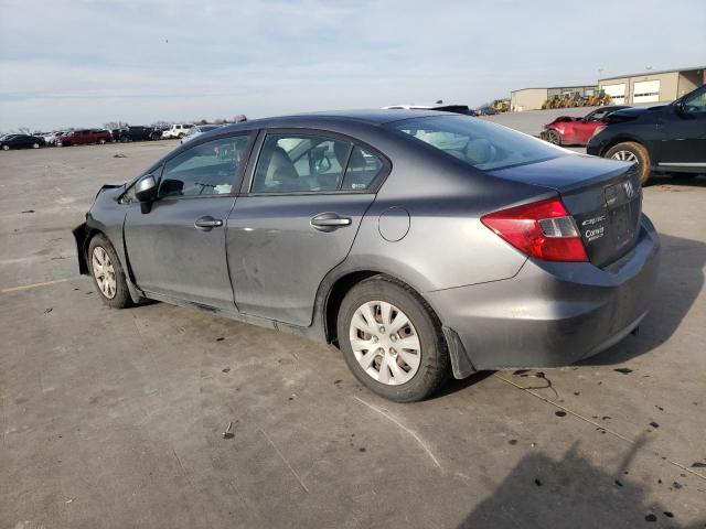 Photo 2 from auction – 2012 HONDA CIVIC LX with VIN 19XFB2F52CE083512