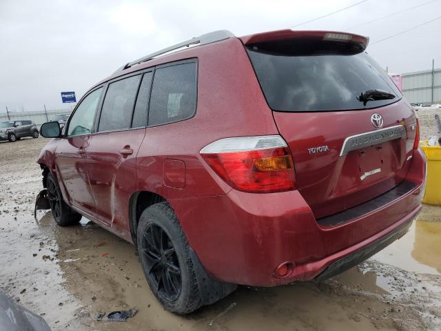 Photo 2 from auction – 2008 TOYOTA HIGHLANDER with VIN JTEES43A482029945