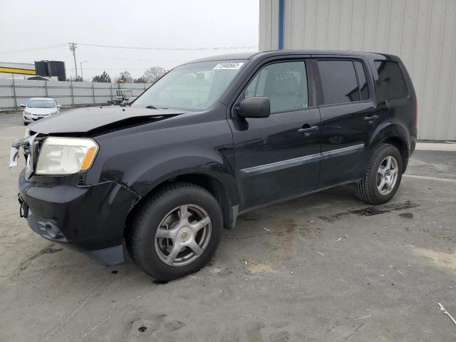 HONDA PILOT LX 2013 with VIN 5FNYF4H25DB037485 - Photo from auction