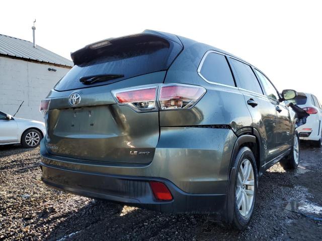 Photo 3 from auction – 2014 TOYOTA HIGHLANDER with VIN 5TDBKRFH6ES070563