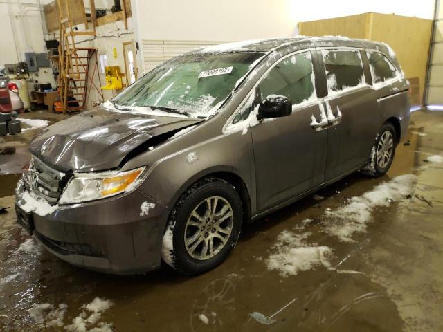 HONDA ODYSSEY EX 2012 with VIN 5FNRL5H63CB009186 - Photo from auction