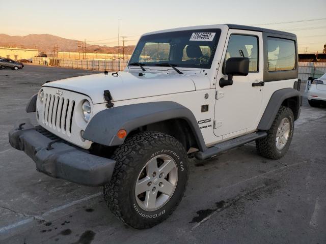 Photo 1 from auction – 2014 JEEP WRANGLER S with VIN 1C4AJWAG4EL171906