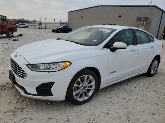 FORD FUSION SE 2019 with VIN 3FA6P0LU4KR143837 - Photo from auction