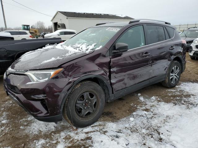TOYOTA RAV4 LE 2018 with VIN 2T3BFREV2JW827169 - Photo from auction