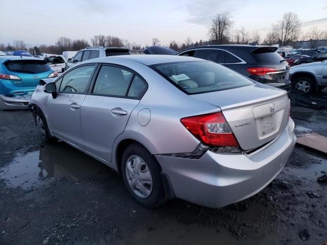 Photo 2 from auction – 2012 HONDA CIVIC LX with VIN JHMFB2F53CS002349