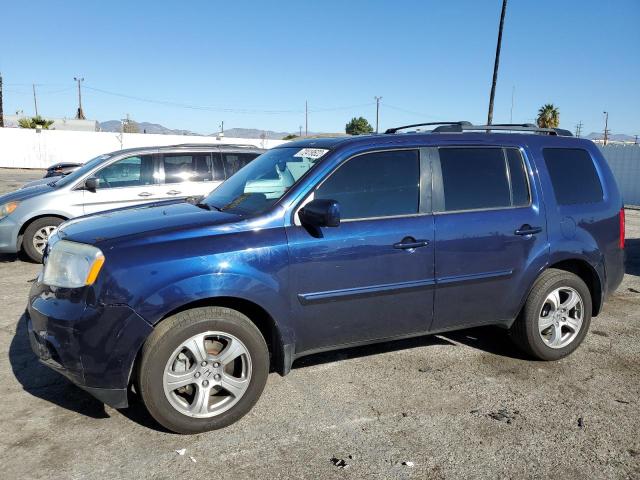 HONDA PILOT EXLN 2013 with VIN 5FNYF3H7XDB021093 - Photo from auction